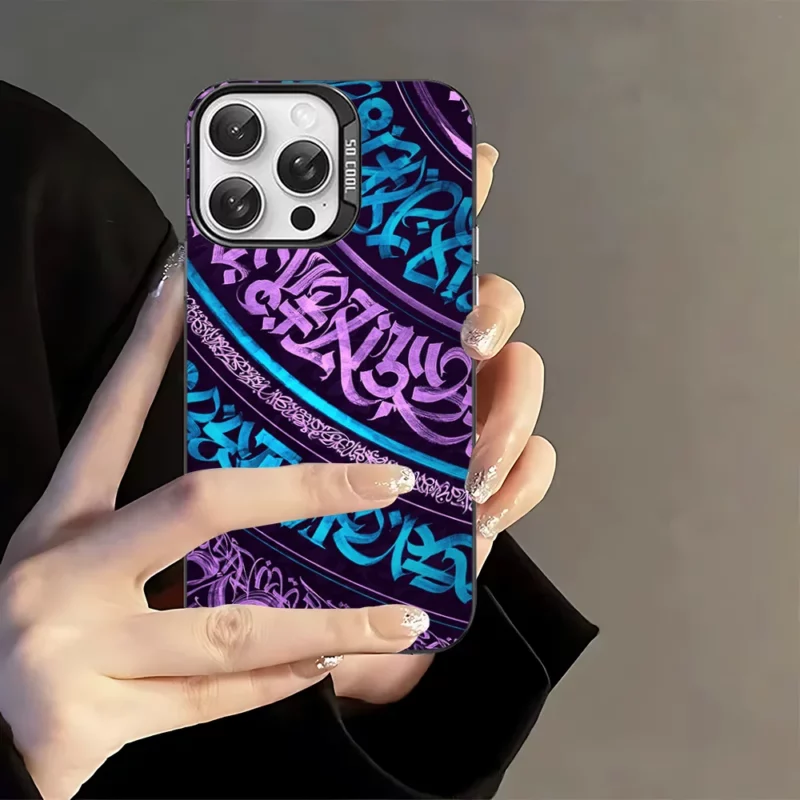 Pokras Lampas Art Graffi Phone Case For iPhone 16 15 14 13 12 11 Pro Max X XR XSMAX 8 7 Plus Matte Shockproof Back Cover - Image 3