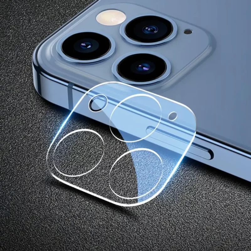 Lens Protective Glass 3D Glass Lens Tempered Glass Cell Phone Camera Lens Tempered Film for iPhone 14 13 12 Pro Max Mini - Image 4