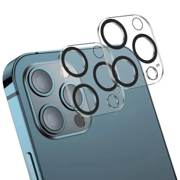 Lens Protective Glass 3D Glass Lens Tempered Glass Cell Phone Camera Lens Tempered Film for iPhone 14 13 12 Pro Max Mini